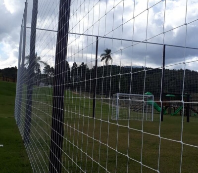 Quadra de Esportes, Estruturas, Tela e Rede 